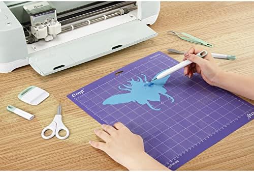 Ecraft Vinyl Weeding Tool Set: Vinyl Weeding Craft Basic kit 5 Pieces Including Tweezers & Spatula & Weeders & Scraper & Scissor for cricut/Silhouettes/Cameos/Weeding Vinyl/Splicing