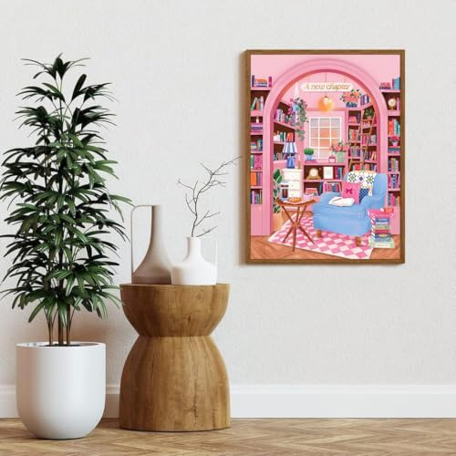 pink room Diamond Art Kits for Adult Diamond Painting Kit for Beginner