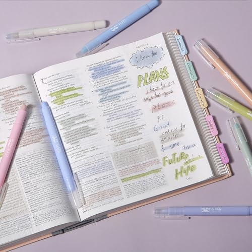 Mr. Pen- No Bleed Gel Highlighters, Assorted Colors, 8 Pack