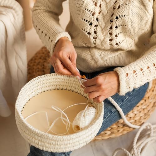 5Pcs Wooden Basket Bottom 5 Size Oval Circle Blank Crochet Basket Wood Base