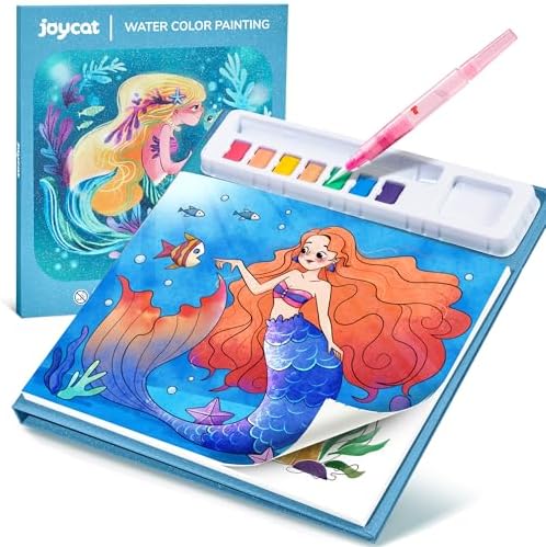 JoyCat Paint with Water Coloring Books for Toddlers (Underwater World)