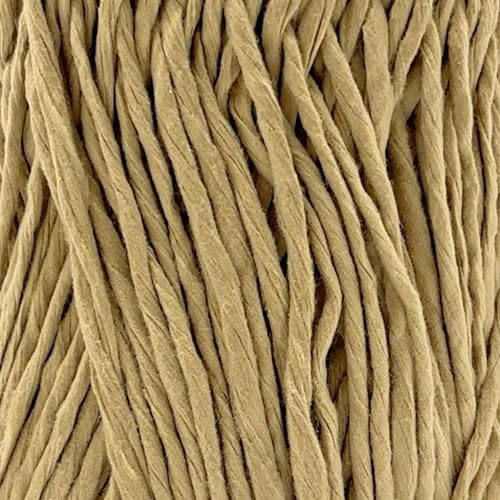 S Sensy Softee Raffia - Polyester Raffia Yarn 10 Skeins Latte 109 Yards 4oz
