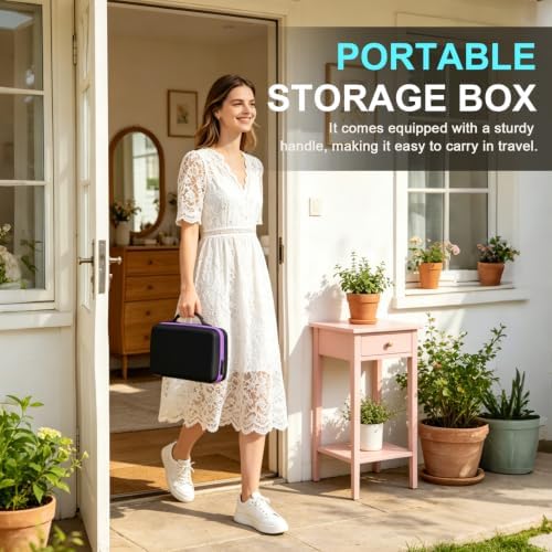 ZORETCO Diamond Art Storage with 60 Containers, Diamond Art Kits for Adults