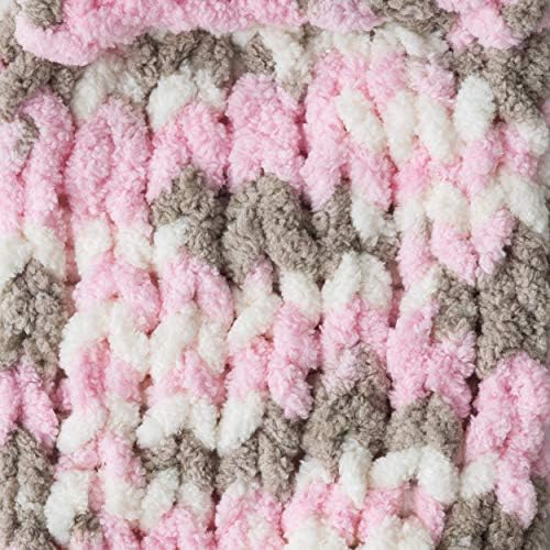 Bernat Baby Blanket Yarn for Crocheting Soft, Little Petunias
