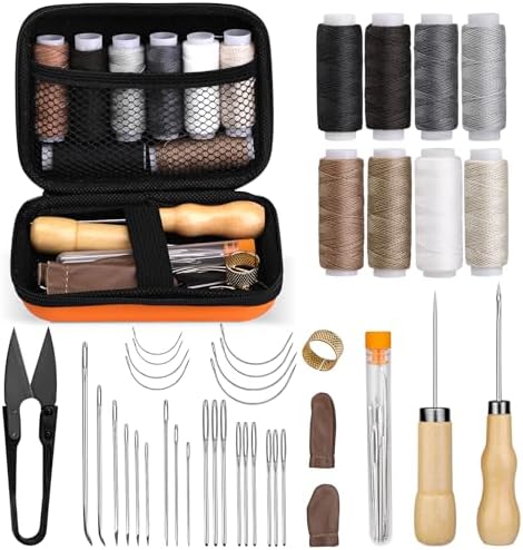 ZXIIXZ 40 Pcs Sewing Kit, Heavy Duty Sewing Kit for Adults