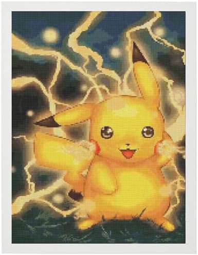JAKI Diamond Art Painting Kits for Adults,Cartoon Diamond Art 12x16 inch
