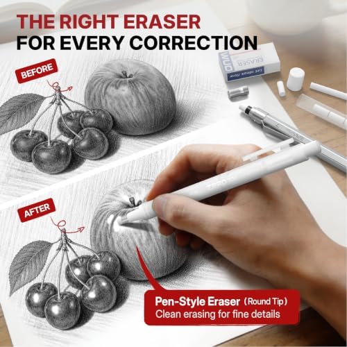 WUO 0.7mm Mechanical Pencil Set, 3 Pack Metal Drafting Pencils