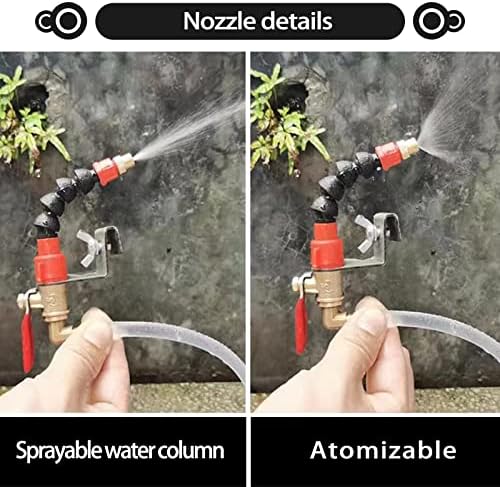Cutting Machine Misting System Water Sprayer Adjustable Dust Remover Nozzle Coolant Misting Brick for Tile Cutting Machine Grinder (2)