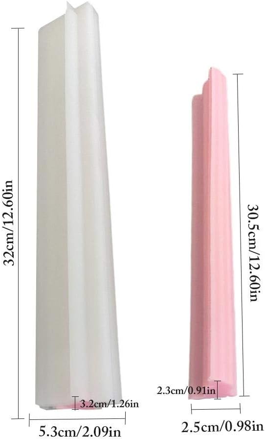 Cat Shaped Long Tube Silicone Soap Mold Kitten Kitty Chocolate Candy & Candle Embed Soap Making Supplies
