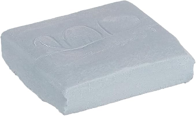 Faber-Castell Kneadable Eraser for Artists in Storage Case - Absorbent Kneaded Erasers, Art Eraser, Grey (Pack of 3)