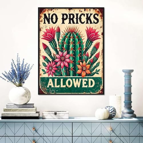 Benjenes Diamond Art Kit for Adults – Cactus Design