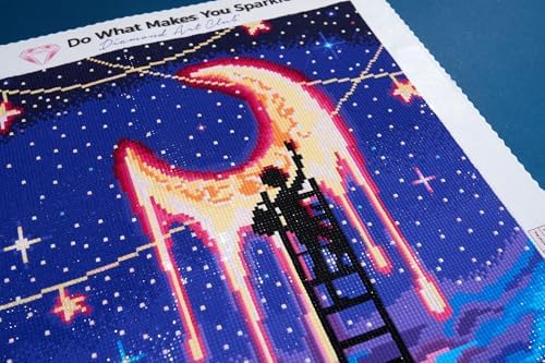 DIAMOND ART CLUB Paint the Moon Diamond Art Kits for Adults