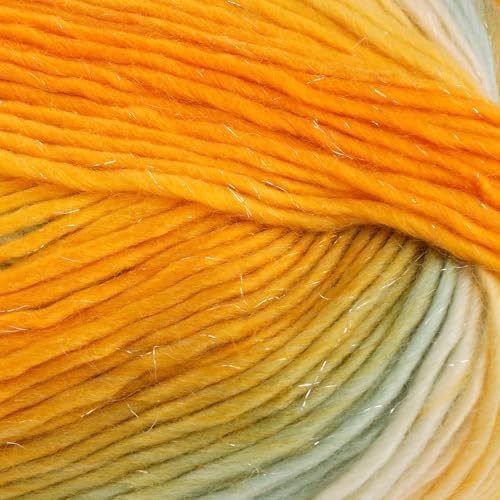 Loops & Threads Facets Yarn - Yarn for Knitting, Crochet, Weaving, and Arts & Crafts - Coastal, Acrylic, 3.5 oz