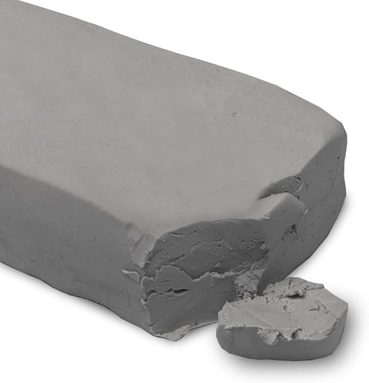ReArt Air-Dry Clay Modelling, 2.2 pounds Ideal for Beginners and Advanced Sculptors All-Purpose Modeling Clay (Gray)