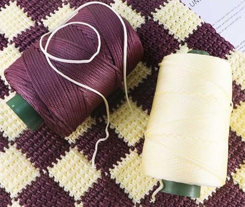 400gram Art Yarn Cord Polyester Yarn Royal Blue Macrame Knitting Crocheting DIY Bags Crochet Basket Summer Hat Craft Cord 3mm Macrame Cord Rope 438yds 1314 Feet
