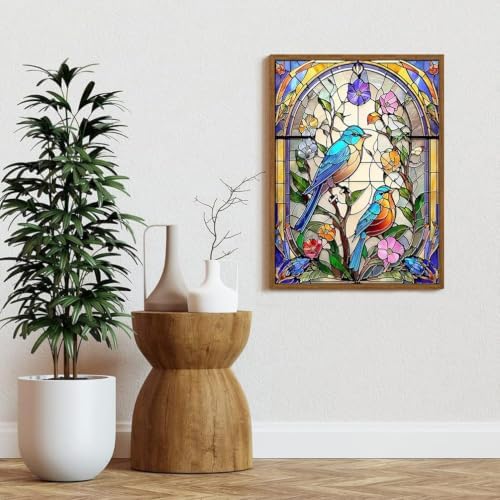 YOLENIX Bird Diamond Art Kits for Adult Diamond Painting Kit for Beginner