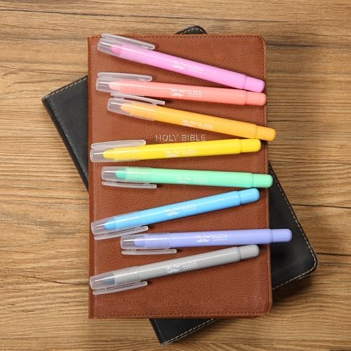 Mr. Pen- No Bleed Gel Highlighters, Friendly Colors, 8 Pack