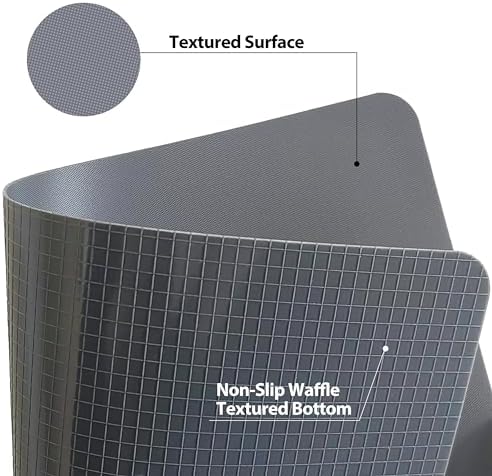WK Flexible Plastic Cutting Boards for Kitchen, 6 Pieces Cutting Board Mats, Thin Cutting Board Sheets, Dishwasher Safe, BPA Free, Multi Sizes Set of 6