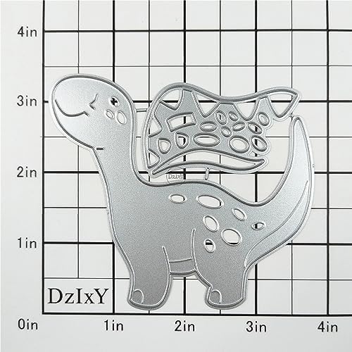 Pattern Dinosaur Metal Cutting Dies for Card Making
