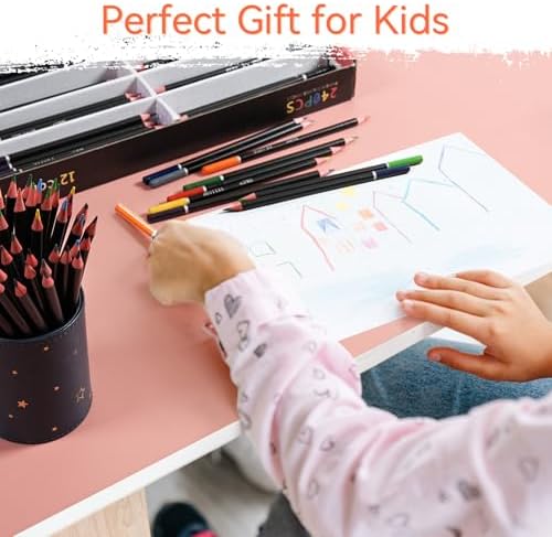S & E TEACHER'S EDITION Colored Pencils, 240Pcs