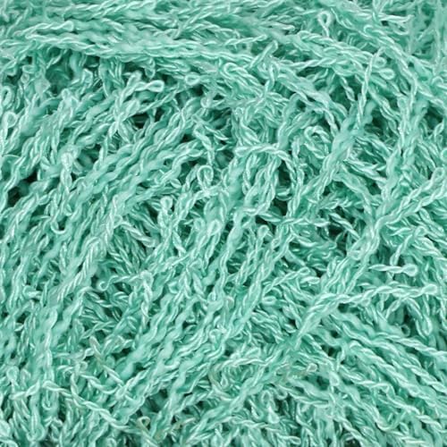 JubileeYarn Scrubby Dish Yarn - 50g/Skein Dishcloth Polyester - Carribean Green - 4 Skeins