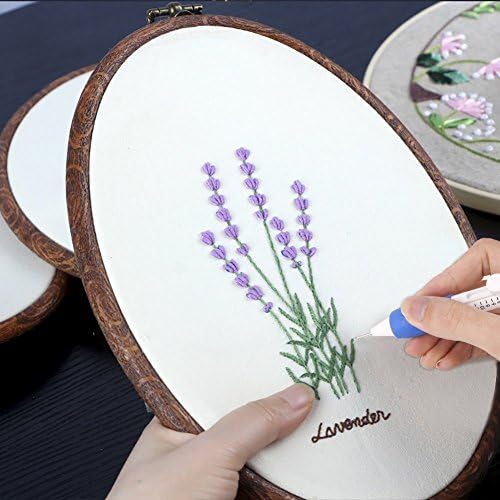 Islmlisa Magic Embroidery Pen Set - Punch Needles for Embroidery Threaders DIY Sewing