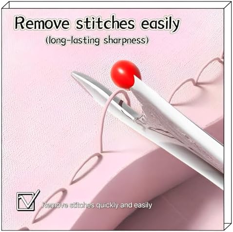 Upgraded 2 in 1 Automatic Needle Threaders Seam Ripper,Quilting Supplies Sewing Kit,Quick Sewing Machine Loop Needle Threaders (2PCS-Purple,Green)