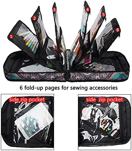 PACMAXI Sewing Accessories Storage Bag, Knitting, Craft Tools