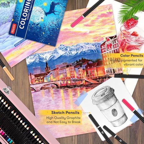 iBayam Pink Art Supplies, Gifts Kids Teen Girls Trendy Stuff 6-16 Year Old
