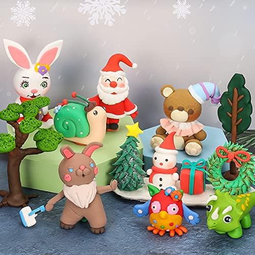 Air Dry Clay Kit for Kids – 64 Colors 15g Each, Non-Toxic Modeling Clay Set