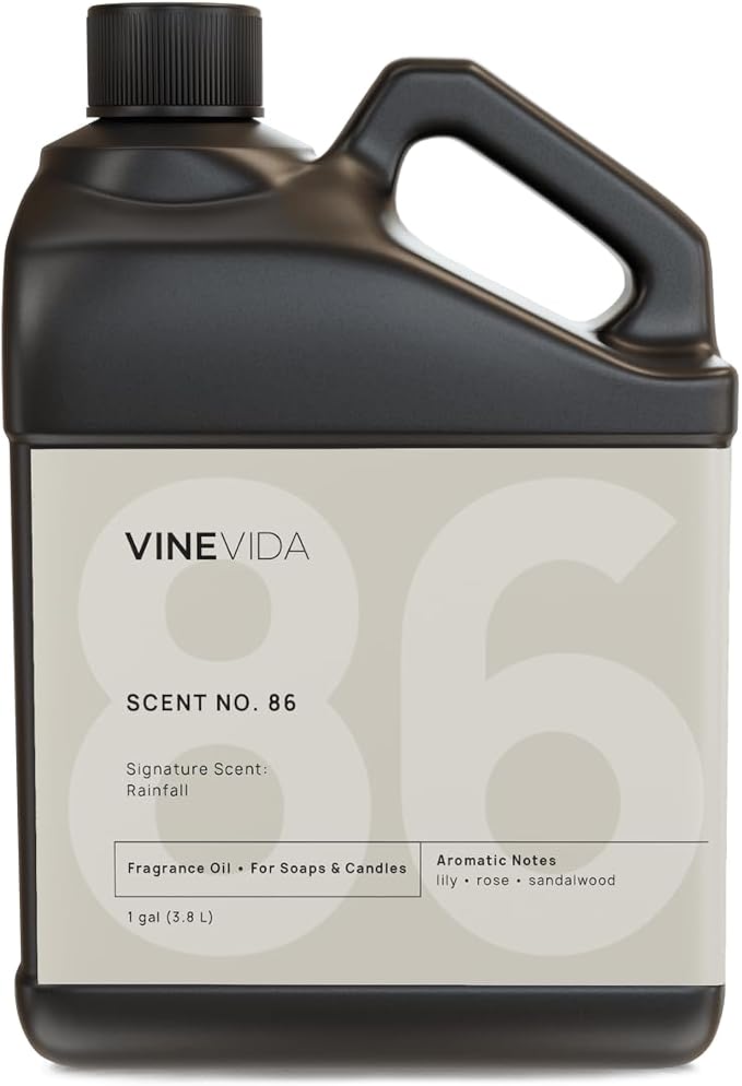 VINEVIDA [128oz] Scent No.86 Fragrance Oil - Natural Candle Scents for Candle & Soap Making - Made in USA