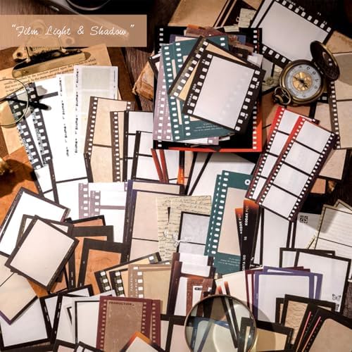 200Pcs Vintage Memo Material Pack Memo Collection (SetA)