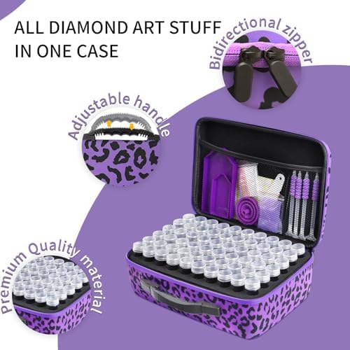 ZORETCO Diamond Art Storage - 120 Containers Diamond Art Kits for Adults