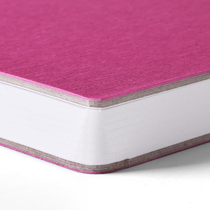 Rosered Hardcover Sketchbook Square Hardbound Sketch Journal 4.7 x 4.7 Inch 42 Sheets Art Book 250GSM Ultra Smooth Paper Ideal for Pencils,Water Color Pen,Marker Pen