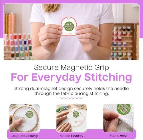 Aspen Lane Magnetic Needle Minder Needlepoint Accessory (NDLPT Social Club)