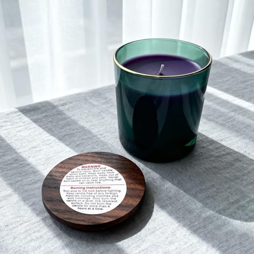 500pcs Candle Warning Labels, 2.5cm/0.98in Candle Jar Container Wax Melt Stickers Safety Stickers Accessories for DIY Making Candles