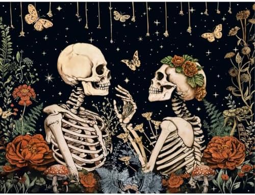 KICHANG Skull Diamond Art Kits for Adult Diamond Painting Kit for Beginner