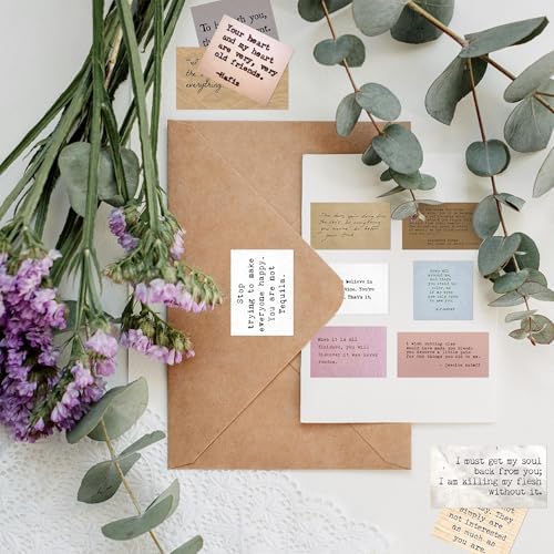 180PCS Vintage Bible Verse Stickers for Scrapbooking & Bible Study Supplies