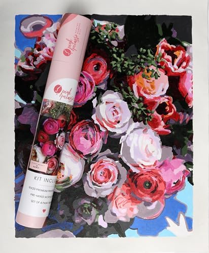 Pink Picasso Paint by Number Kit, for Adults & Teens,16x20, Radiant Rose