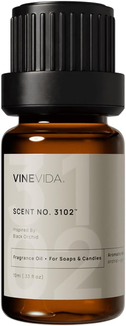VINEVIDA [0.33oz] Scent No.1118 Fragrance Oil - Natural, USA-Made - for Candle and Soap Making
