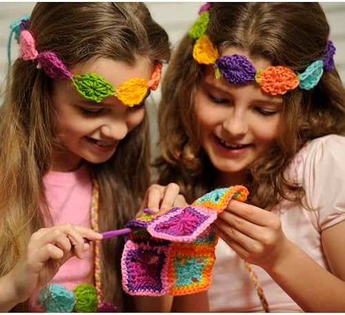4M Easy-to-Do Crochet Kit - DIY Knitting Set for Beginners & Kids Ages 8+
