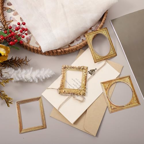 Vintage Frame Stickers 180 PCS for Scrapbooking, Scrapbook Embellishments and Stickers for Junk Journal, Planner, Wedding Album, DIY Craft Supplies and Decorations