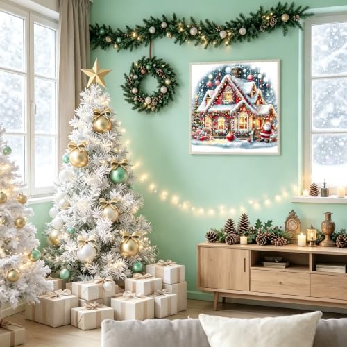 Christmas Diamond Art Kits for Adults, Diamond Art Painting Kits for Adults