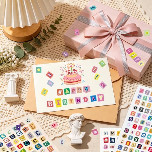 10000+ Letter Stickers for Scrapbooking Junk Journal Supplies Craft Decor
