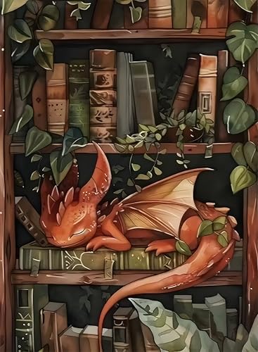 Sleeping young dragon Diamond Art Kits for Adult Diamond Painting Kit