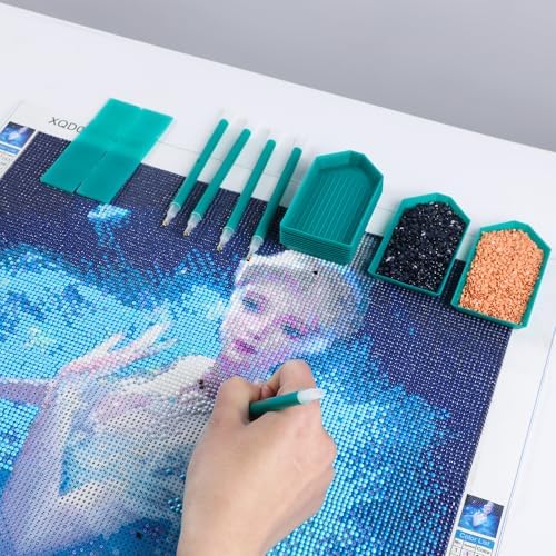 LYMUSUMI 42PCS 5D Diamond Art Painting Tools and Accessories Kits