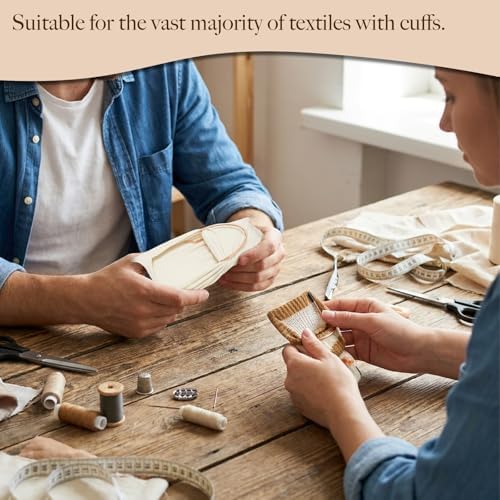 3 Pcs Stainless Steel Sock Embroidery Hoop Set, Universal Embroidery Machine Accessories, Multi Size Fixing Frame for Adult Kids Infant Socks DIY Craft