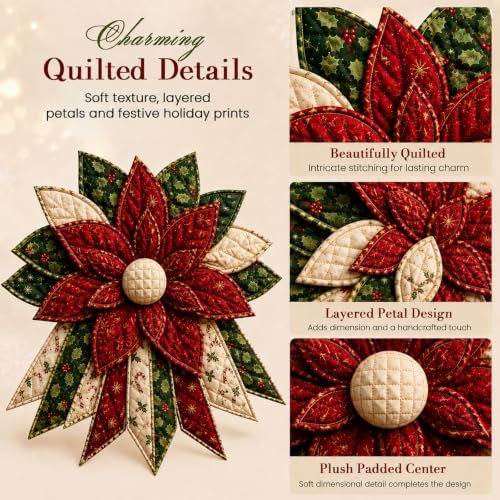 Daily Partner Quilted Christmas Door Hanging DIY Sewing Kit (E1)