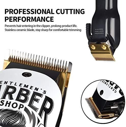 BESTBOMG® Professional Hair Clipper for Men, Barber Grooming Kit, BS-Y4