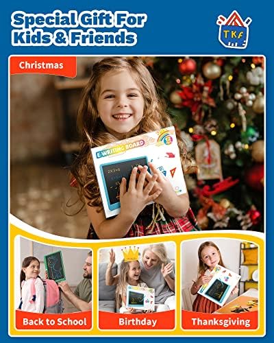 TEKFUN 16" LCD Writing Tablet for Kids Learning, Large Writing Pad for Homework, Practice & Homeschool, Calm Screen-Free Note Board for Focus, Study & Daily Use (Green)